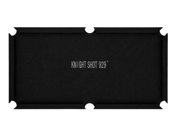 knight shot 929 billiard cloth black set