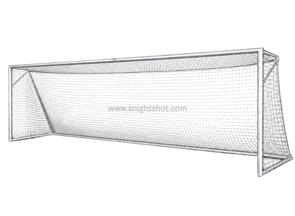 aluminum football goal post 7.32x2.44m | full size outdoor match frame