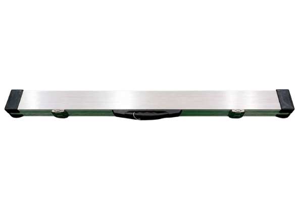 knight shot billiard cue hard case 1x1 aluminum silver