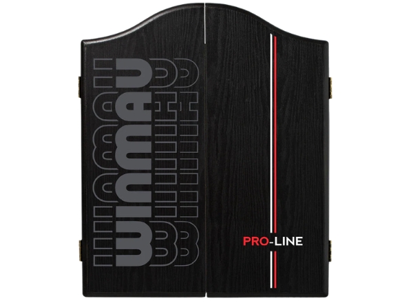 winmau dartboard pro line cabinet