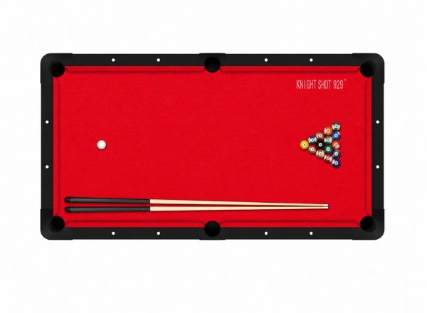 knight shot 929 billiard cloth blue green