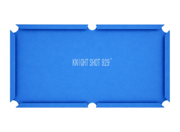 knight shot 929 billiard cloth blue green
