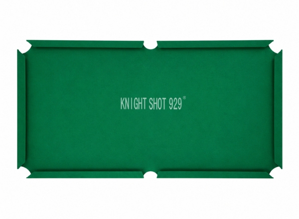 knight shot 929 billiard cloth blue green