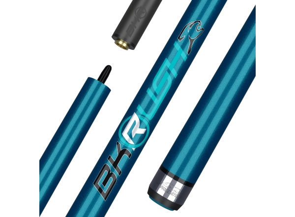 predator bk rush teal break cue – no wrap