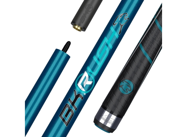 predator bk rush teal break cue – sport wrap