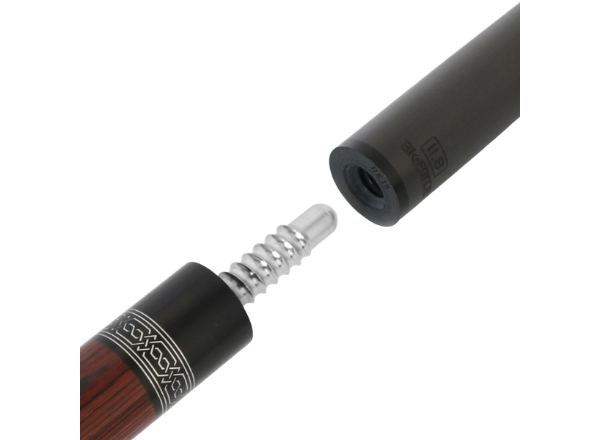 bk force billiard cue bk s05f 1 – carbon shaft & black leather wrap
