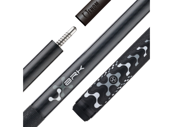 poison jump & break cue vx gen1 black grey – vx wrap