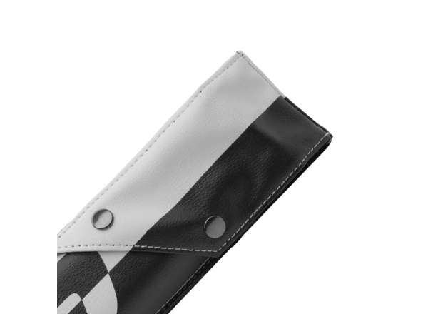 predator hard pool cue case 1x1 white black