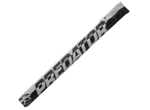 predator hard pool cue case 1x1 white black