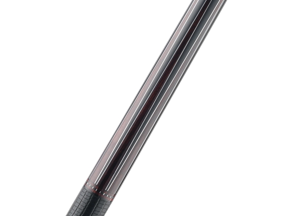 predator billiard cue le true splice artisan ebony & kingwood – leather wrap