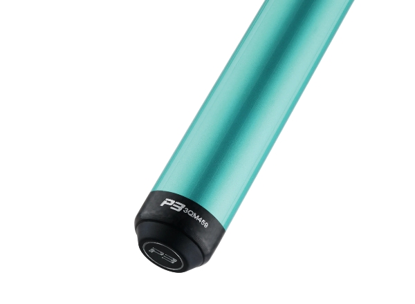 predator billiard cue p3 teal – uni loc quick release & no wrap