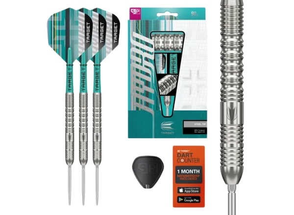 target darts hydro 02 90% tungsten 21g sp steel tip darts (copy)