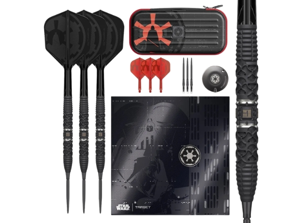 target darts star wars darth vader 95% tungsten 22g sp steel tip darts