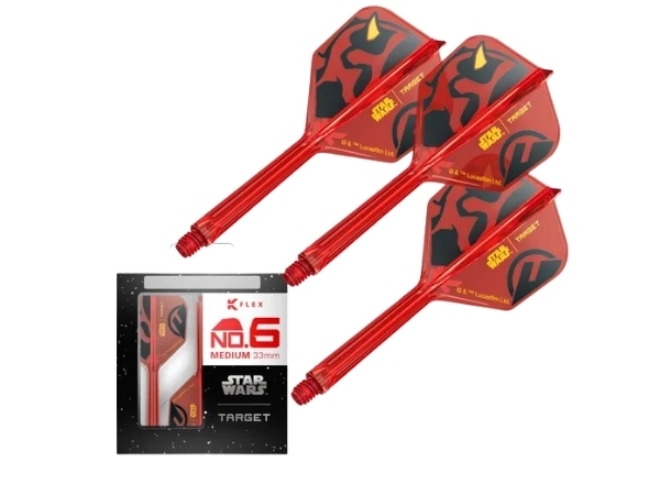 target star wars r2 d2 k flex no.6 medium flight & shaft (copy)