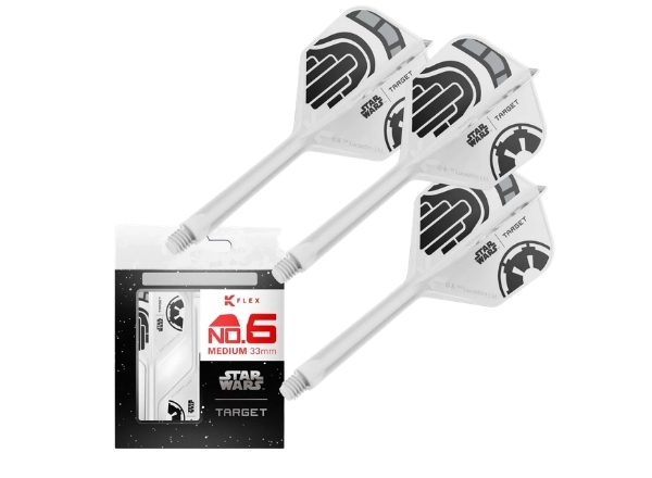 target star wars darth maul k flex no.6 medium flight & shaft (copy)