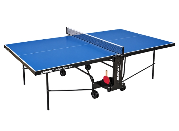donic indoor roller 600 table tennis table – blue