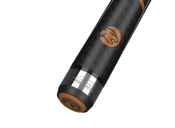 predator bk rush tiger eye rose gold break cue sport wrap