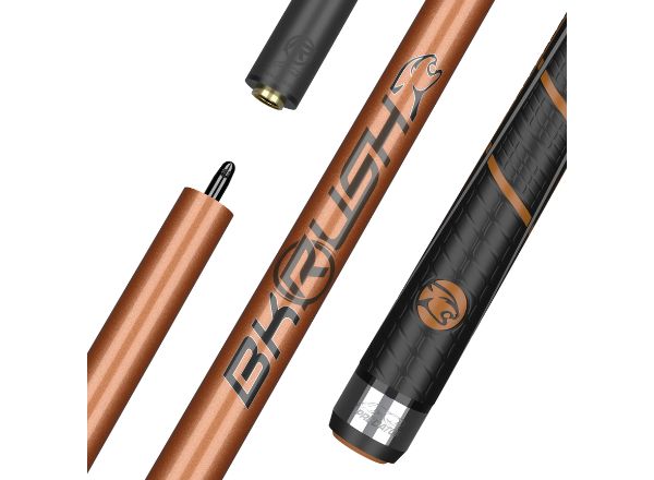 predator bk rush tiger eye rose gold break cue sport wrap