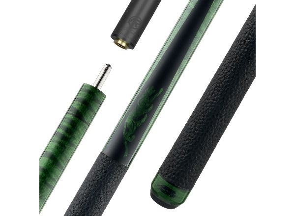 predator sp2 pool cue stained green 2