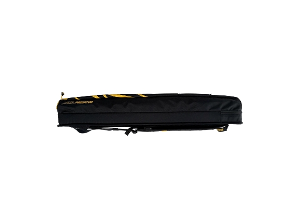 predator sport backpack pool cue case 3b x 5s black & yellow hard case