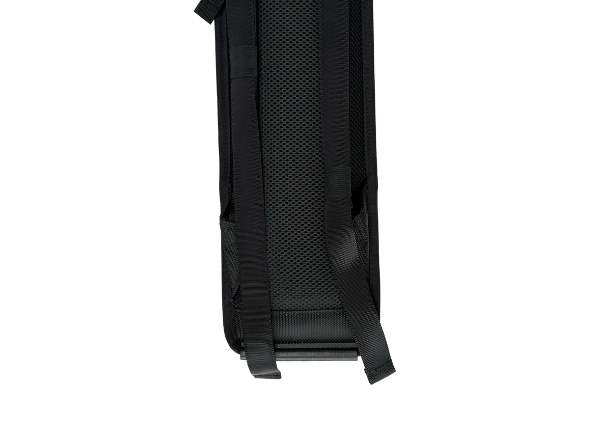predator sport backpack pool cue case 3b x 5s black & yellow hard case