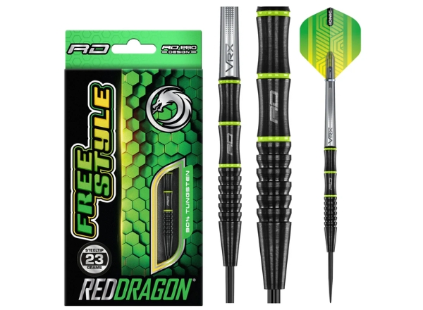 red dragon freestyle 90% tungsten darts 23g