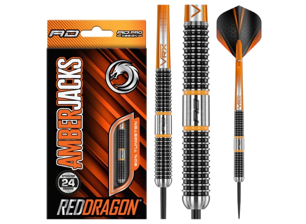red dragon amberjack 18 90% tungsten darts 24g