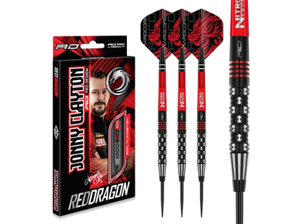 red dragon jonny clayton premier league se 90% tungsten darts 24g