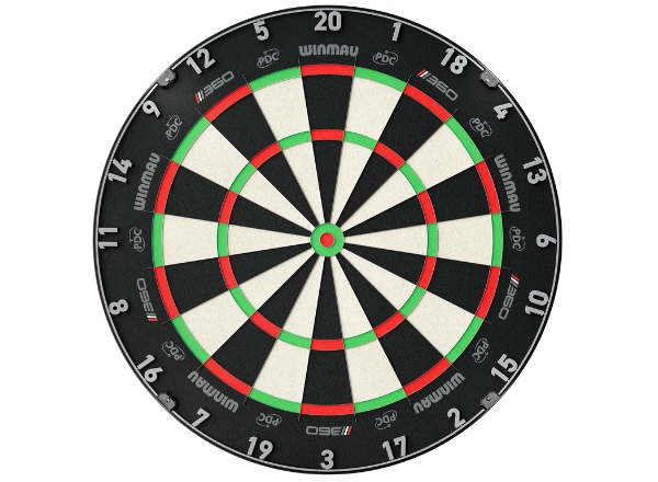 winmau blade 360 triple core dartboard