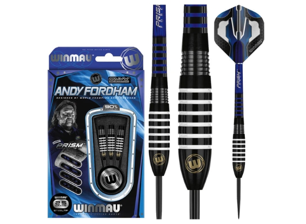 winmau andy fordham 90% tungsten darts 25g