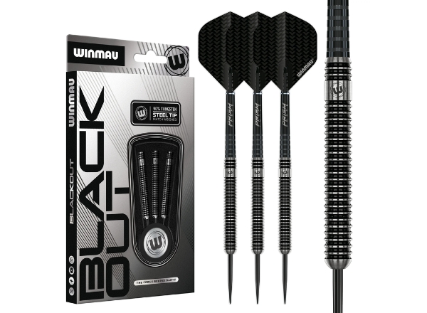 winmau blackout 90% tungsten darts 23g