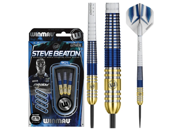 winmau steve beaton 90% tungsten darts 26g