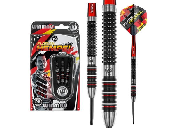 winmau florian hempel 90% tungsten darts 25g